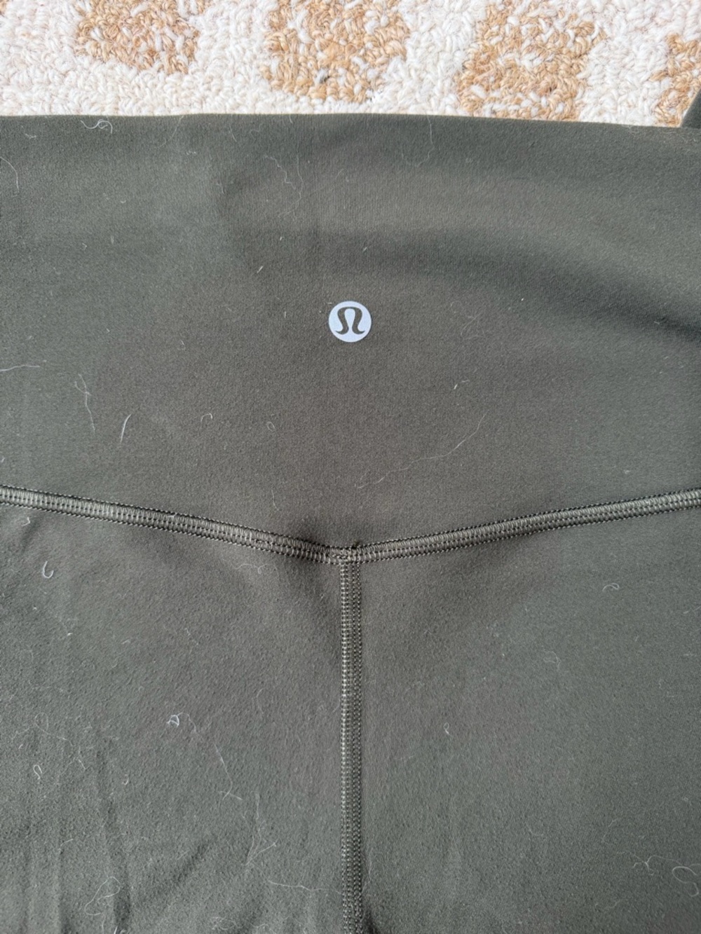Lululemon Align Leggings Olive Green 25” ~ size 10